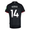 Nogometni Dres West Ham United Kudus 14 Gostujući 2024-25 Nogometni Dres West Ham United Kudus 14 Gostujući 2024-25